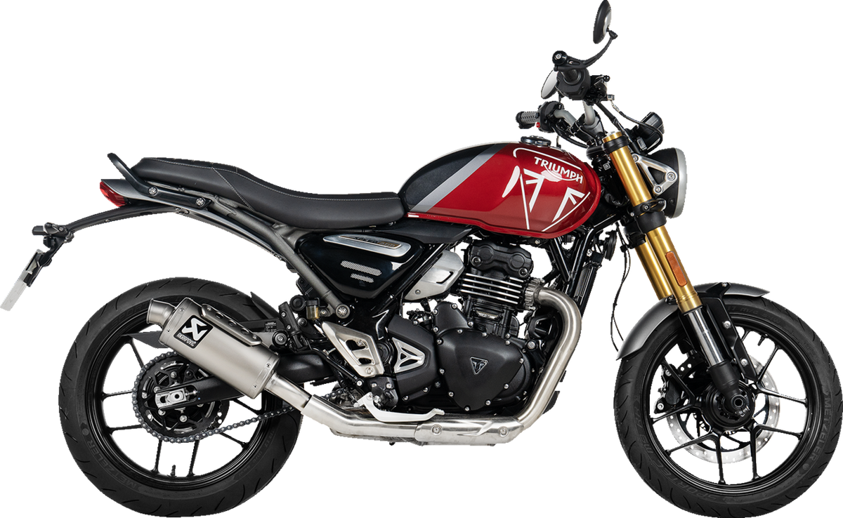Akrapovic Slip-On Line Triumph Speed/Scrambler 400 Titanium Muffler