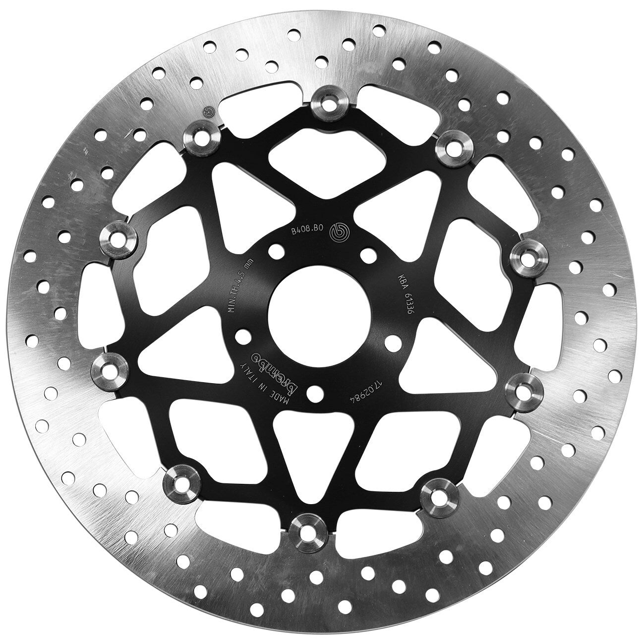 Brembo 78B408B0 Serie Oro Front Floating Brake Rotor for KTM Duke