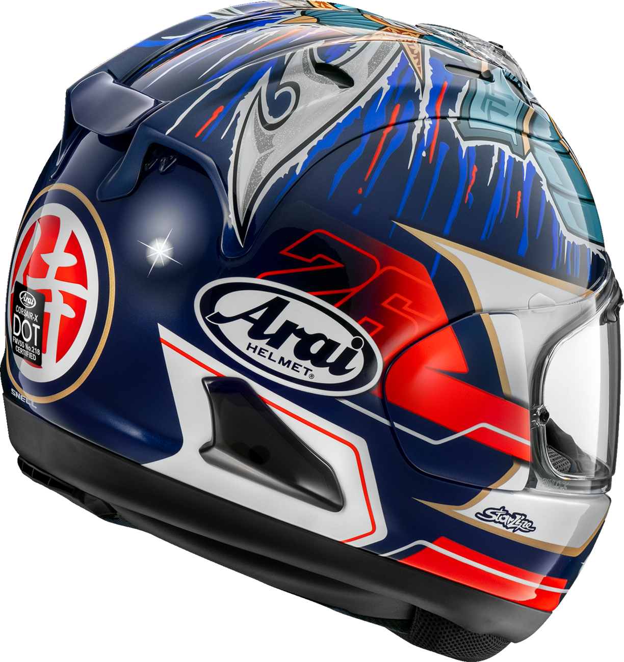 ARAI HELMETS Corsair-X Helmet - Dani Samurai-3