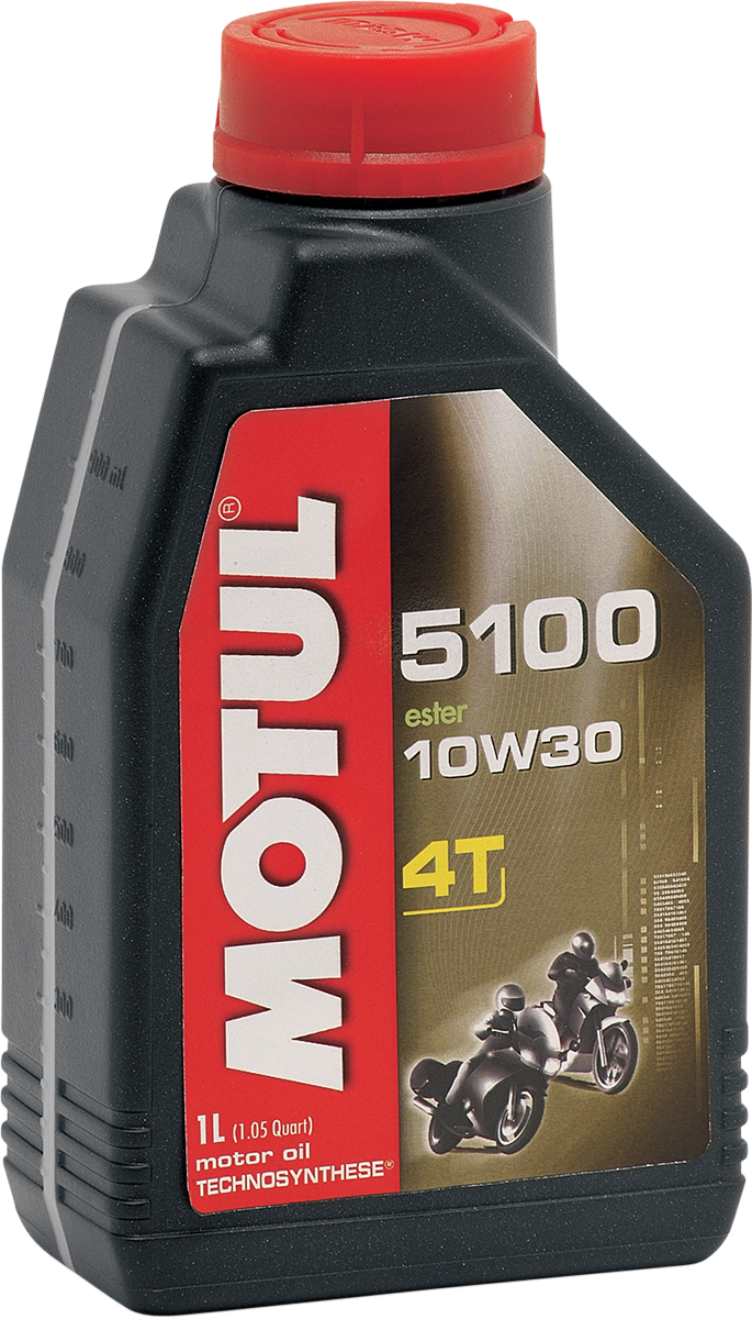 MOTUL 5100 4T Synthetic Blend Oil - 10W-30 - 1L 104062