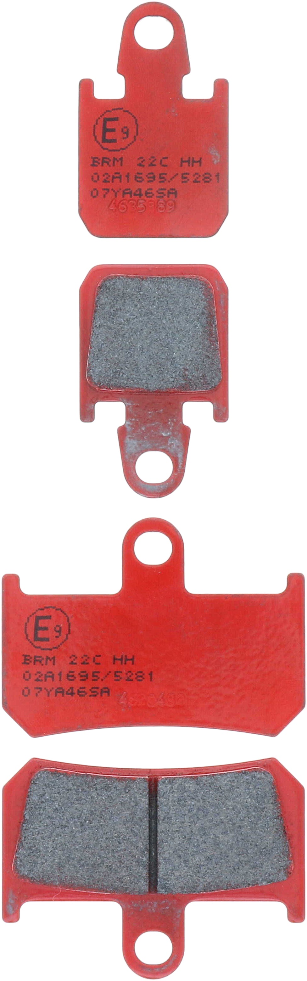 Brembo 07YA46SA Prime SA Sintered Front Brake Pads for Yamaha