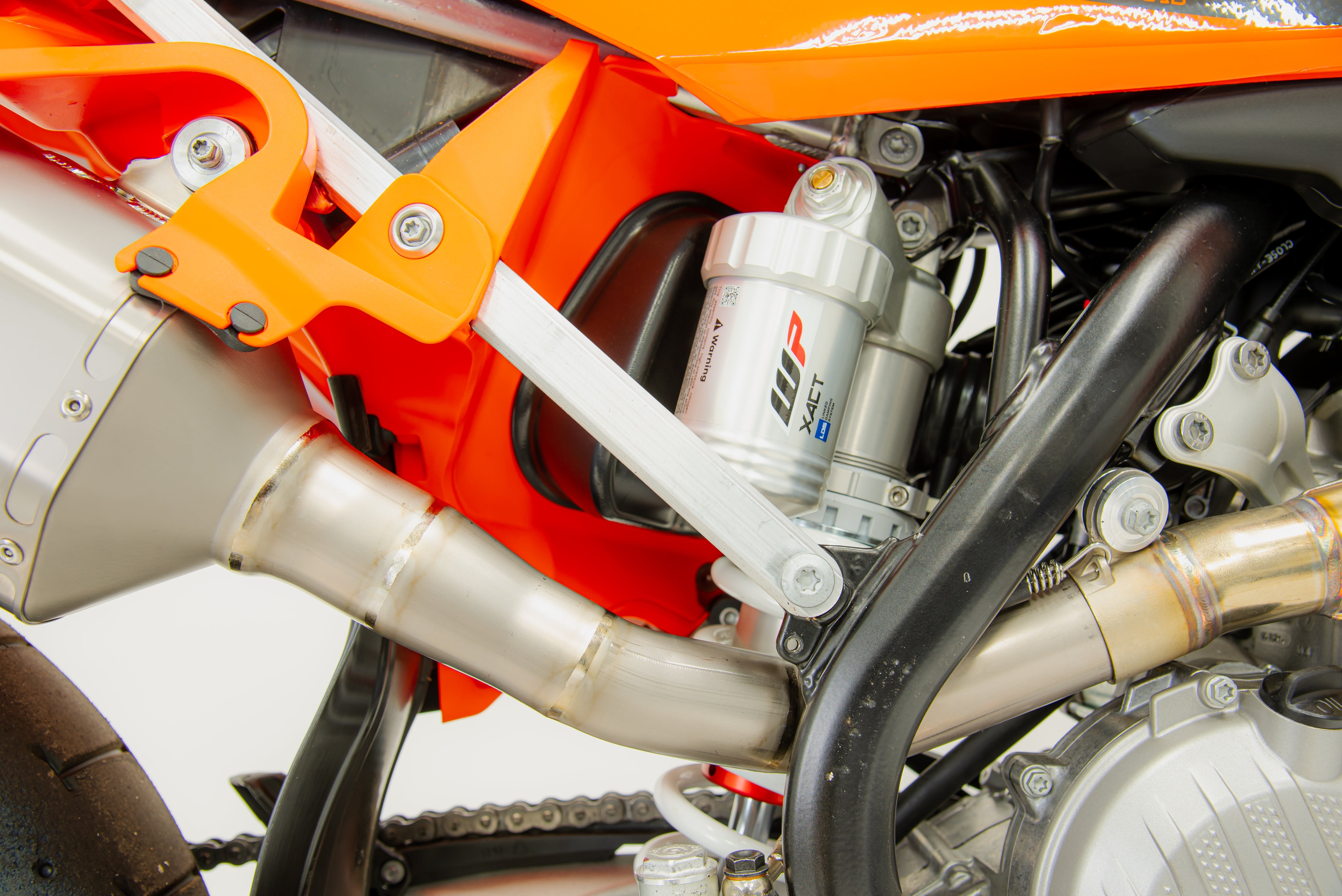 KTM - Husqvarna - Gas Gas Titanium Slip-on Exhaust - Carbon End Cap