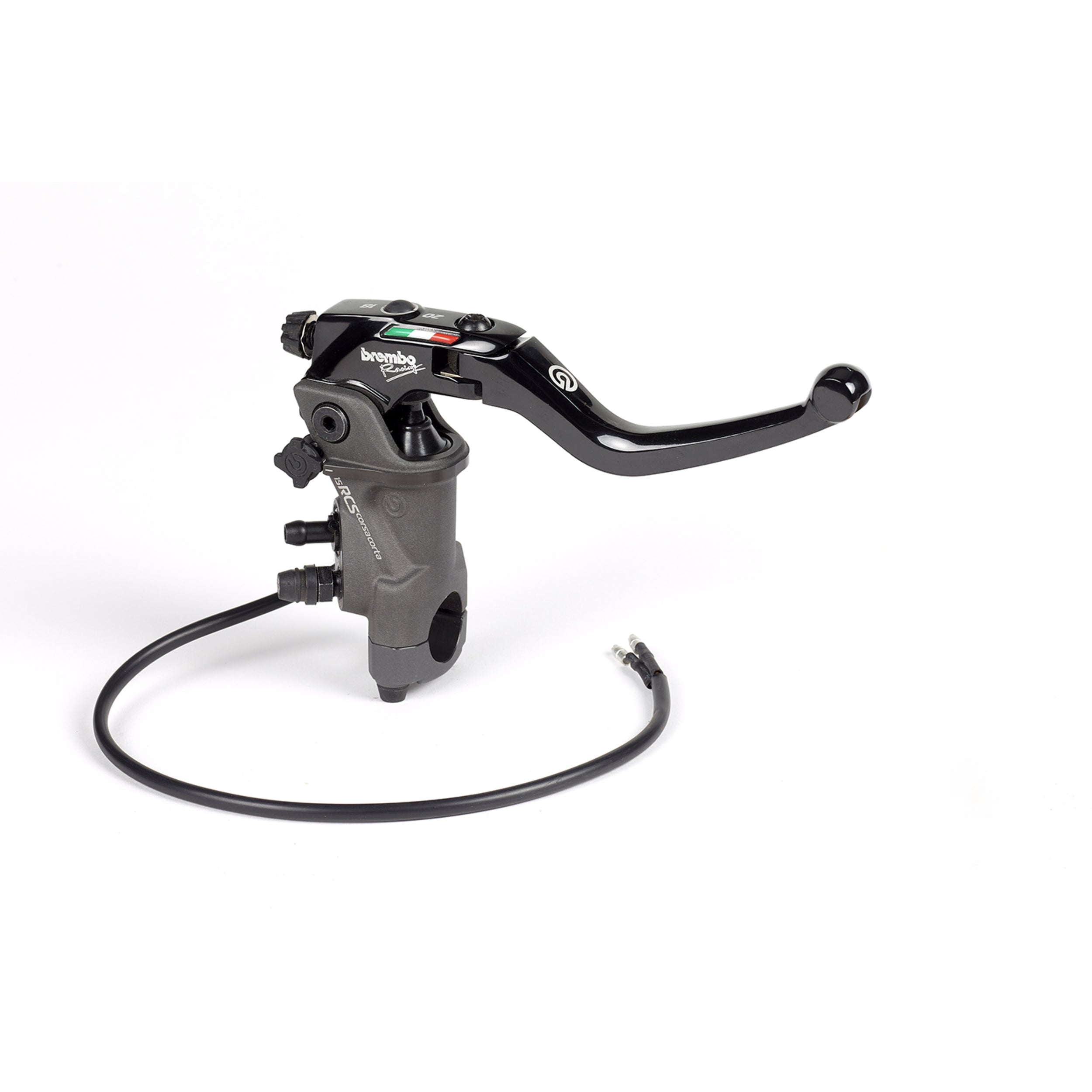Brembo 15 RCS Corsa Corta Adjustable Brake Master Cylinder, Part Number 110C74020