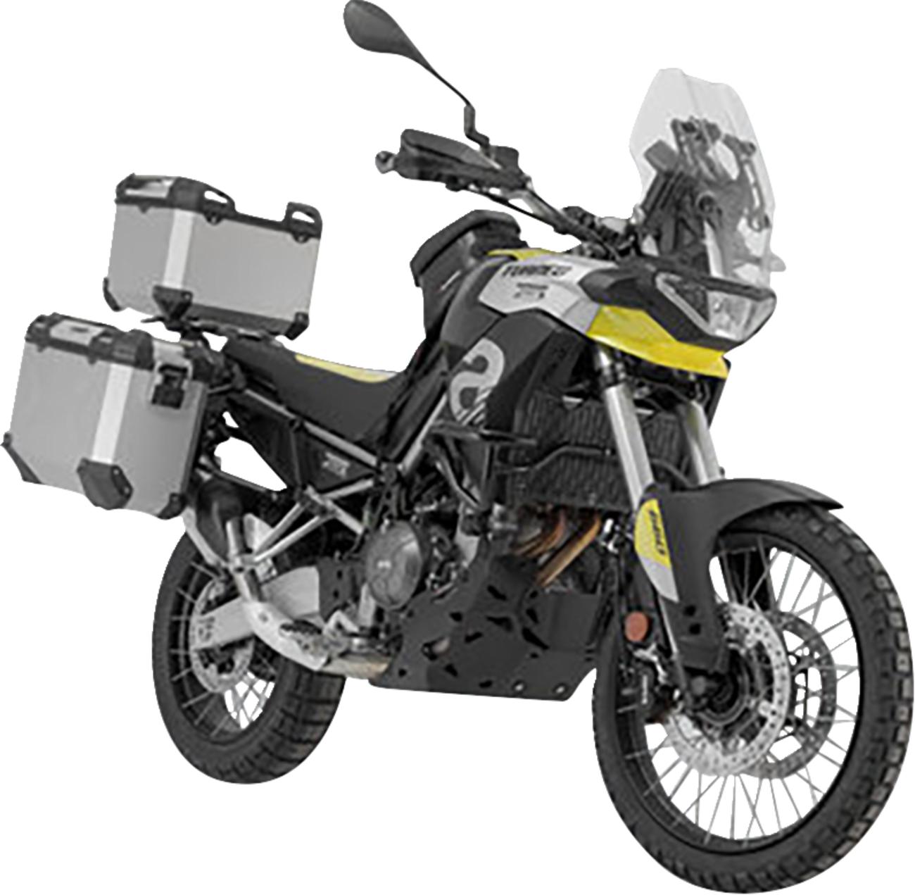 SW-MOTECH Adventure Luggage System - Silver - Aprilia Tuareg 660 '22-'24 ADV.13.849.75000/S