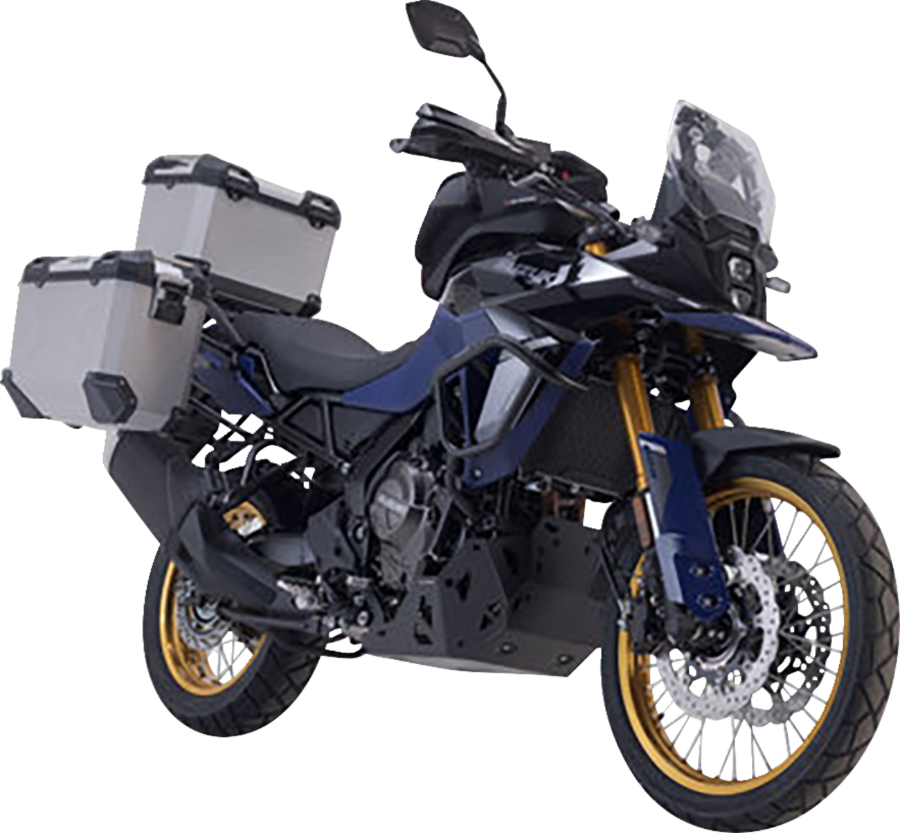 SW-MOTECH Adventure Luggage System - Silver - Suzuki VStrom 800 '23-'24 ADV.05.845.75000/S