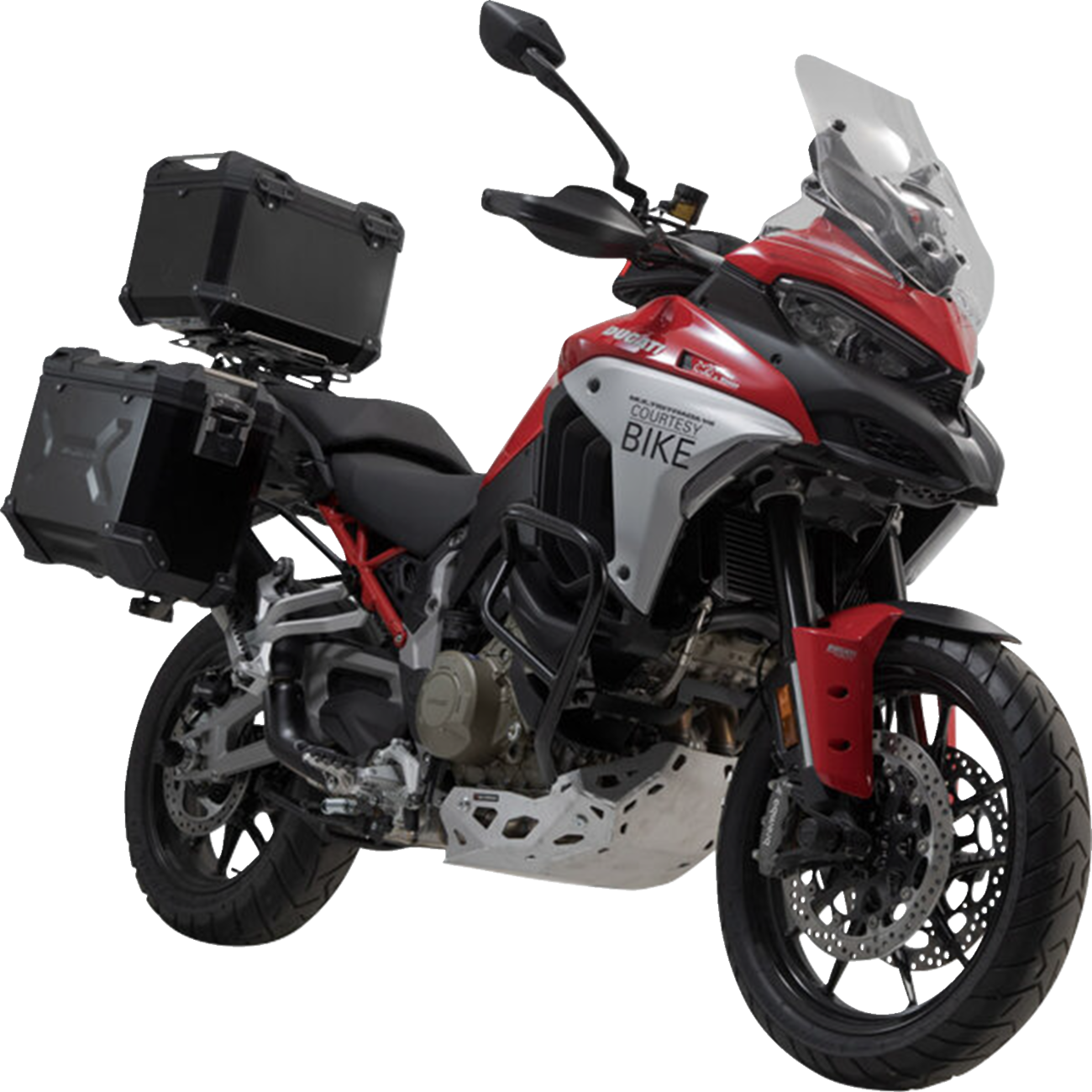 SW-MOTECH Adventure Luggage System - Black - Ducati Multistrada V4 '21-'24 ADV.22.822.75100/B