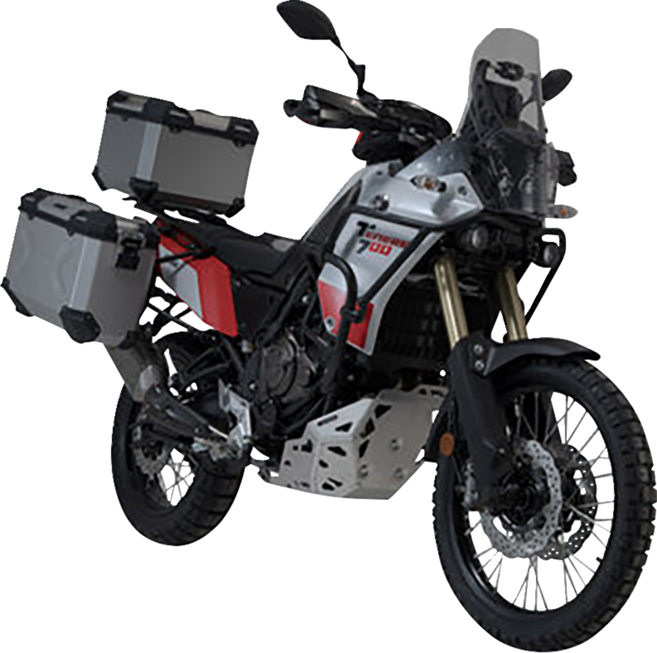 SW-MOTECH Adventure Luggage System - Silver - Yamaha Tenere 700 '21-'24 ADV.06.799.75002/S