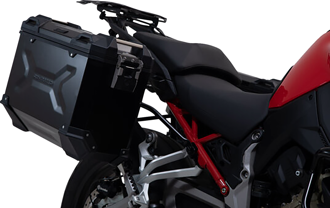 SW-MOTECH Adventure Luggage System - Black - Ducati Multistrada V4 '21-'24 ADV.22.822.75100/B