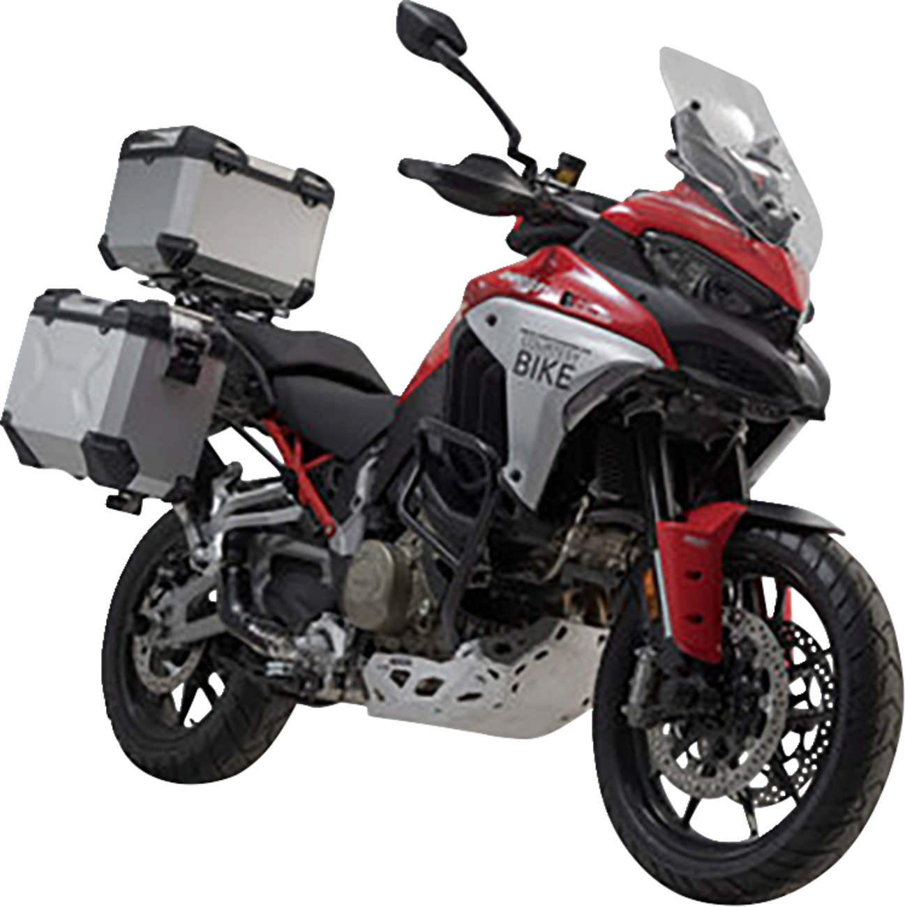 SW-MOTECH Adventure Luggage System - Silver - Ducati Multistrada V4 '21-'24 ADV.22.822.75100/S