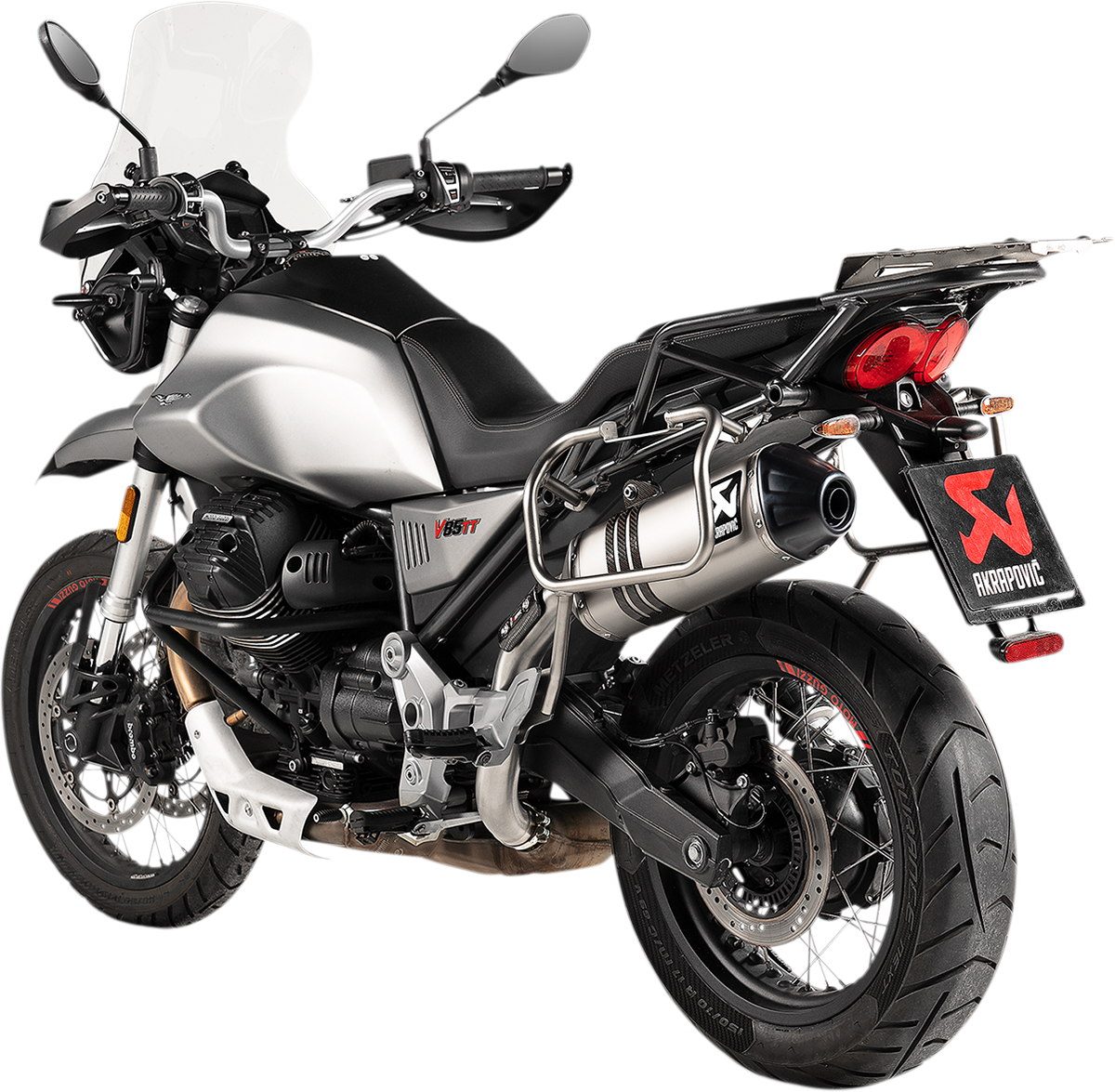 Akrapovic Slip-On Line Moto Guzzi V85 TT/TT E4 (2019-2020, 2023-2024)Muffler