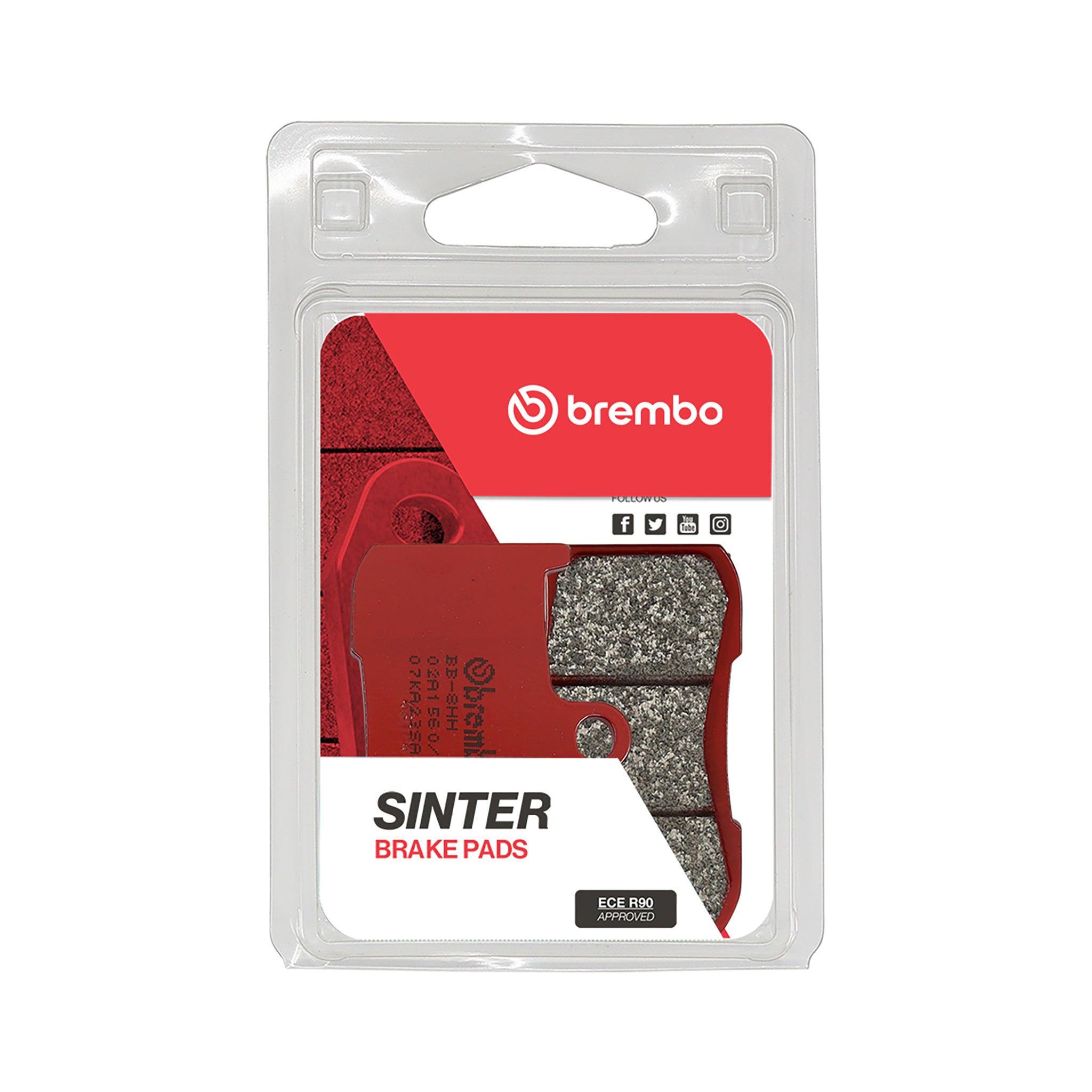 Brembo 07KA23SA Prime SA Sintered Front Brake Pads