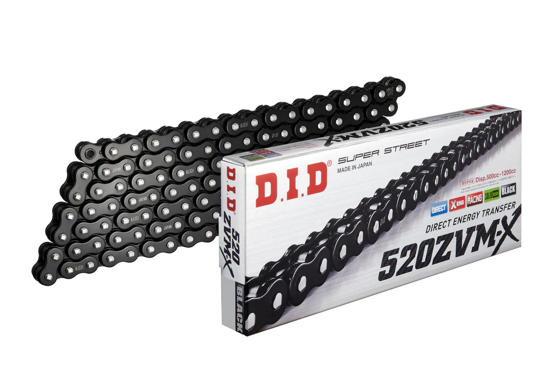 DID 520 ZVMX 120-Link Chain Race Street Chain