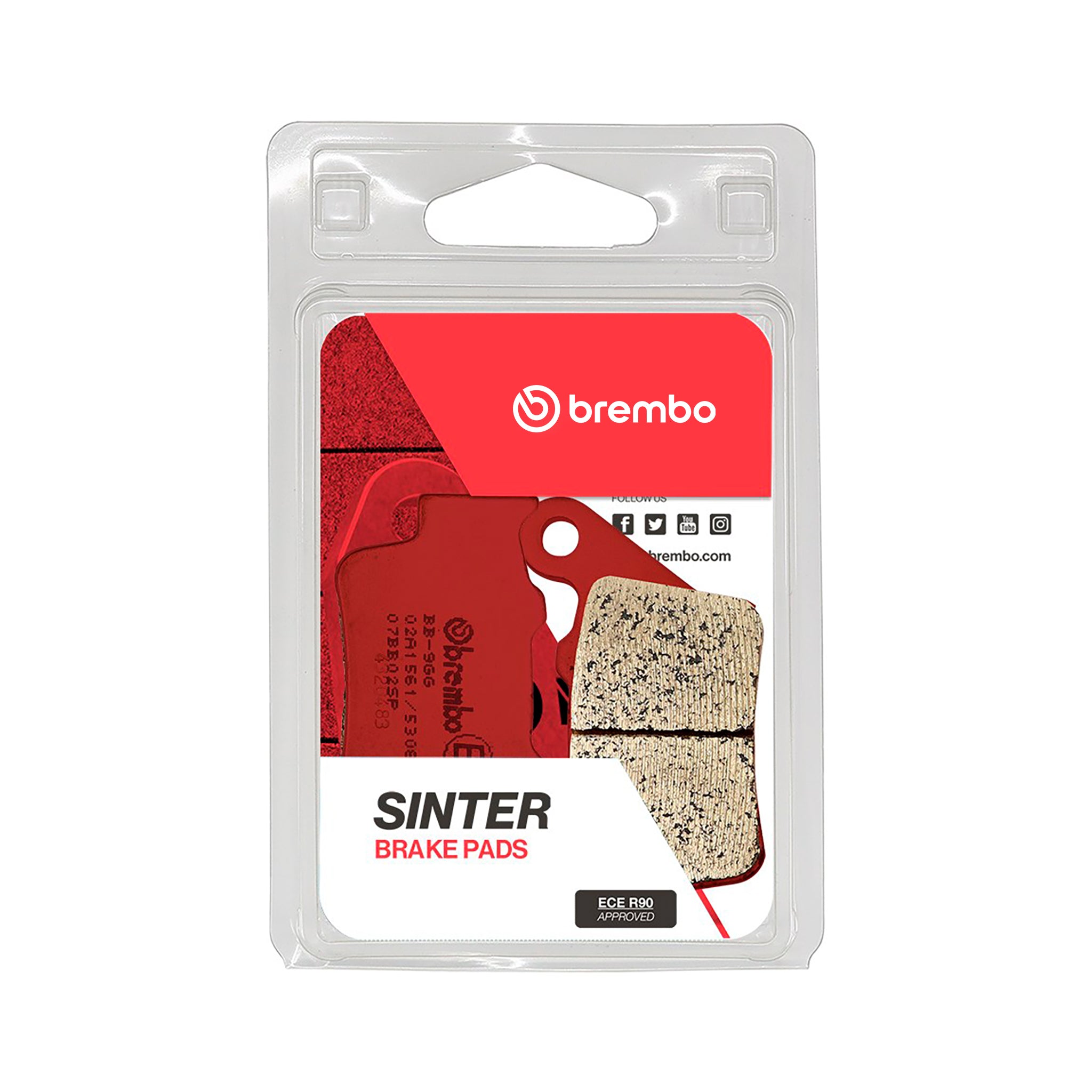 Brembo 07BB02SP Prime SP Sintered Rear Brake Pads