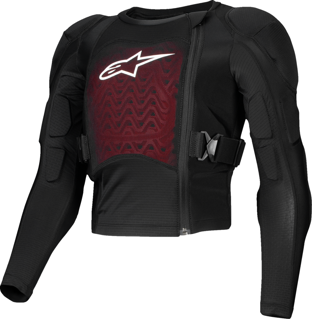 Alpinestars Youth Bionic Plasma LT Jacket - Black/White, Size Small (Part #6540126-12-S)