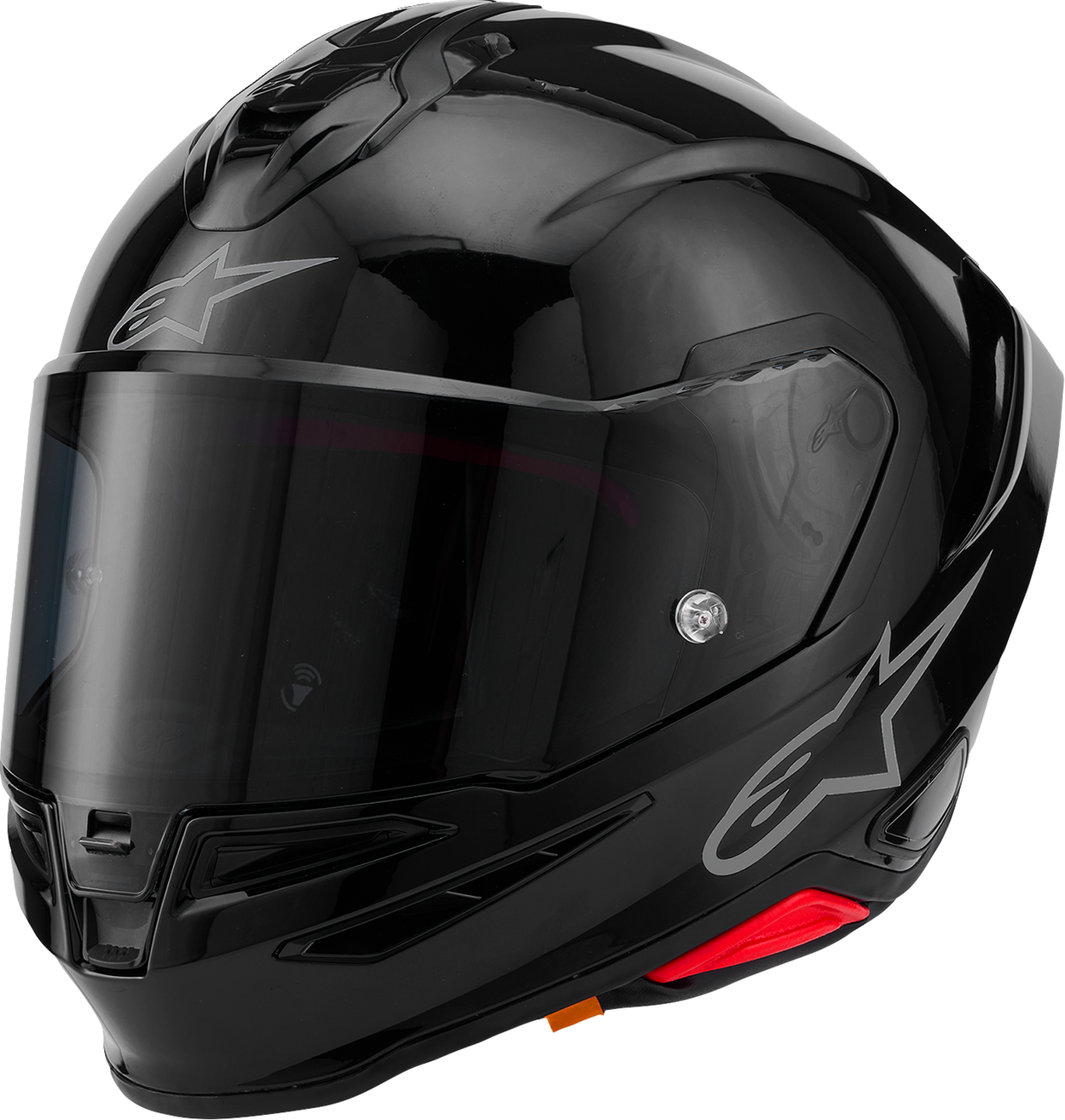 Alpinestars Supertech R7 Helmet - 22.06 Certification, Gloss Black, XS (Part No. 8202126-1180-XS)