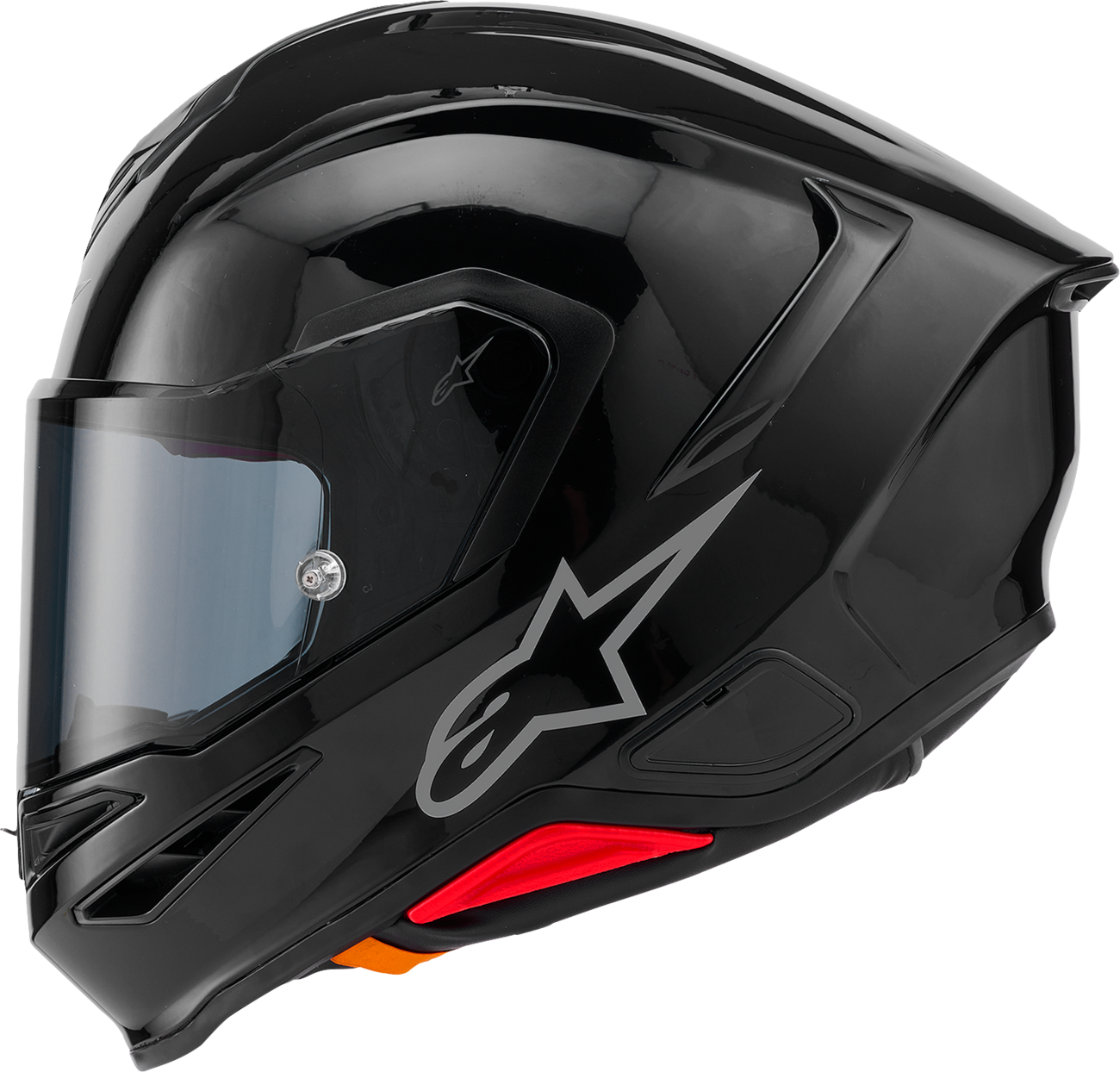 Alpinestars Supertech R7 Helmet - 22.06 Certification, Gloss Black, XS (Part No. 8202126-1180-XS)