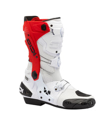 Sidi REX Air Boot White and Red, Size 41 - Street Motorcycle Footwear