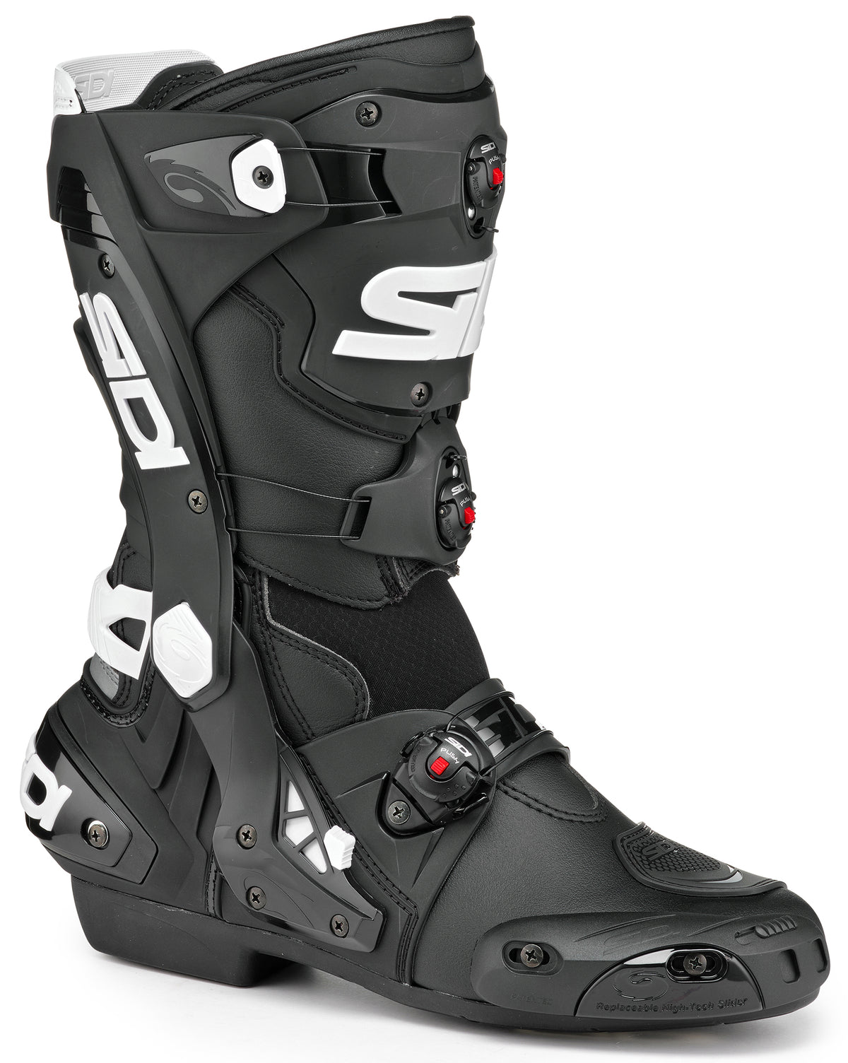 Sidi REX Air Boot SMU Black and White Size 44 for Street Riding