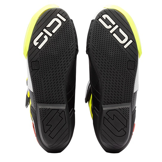 Sidi MAG-2 Air BT Yellow/Coral Cycling Shoes - Size 42