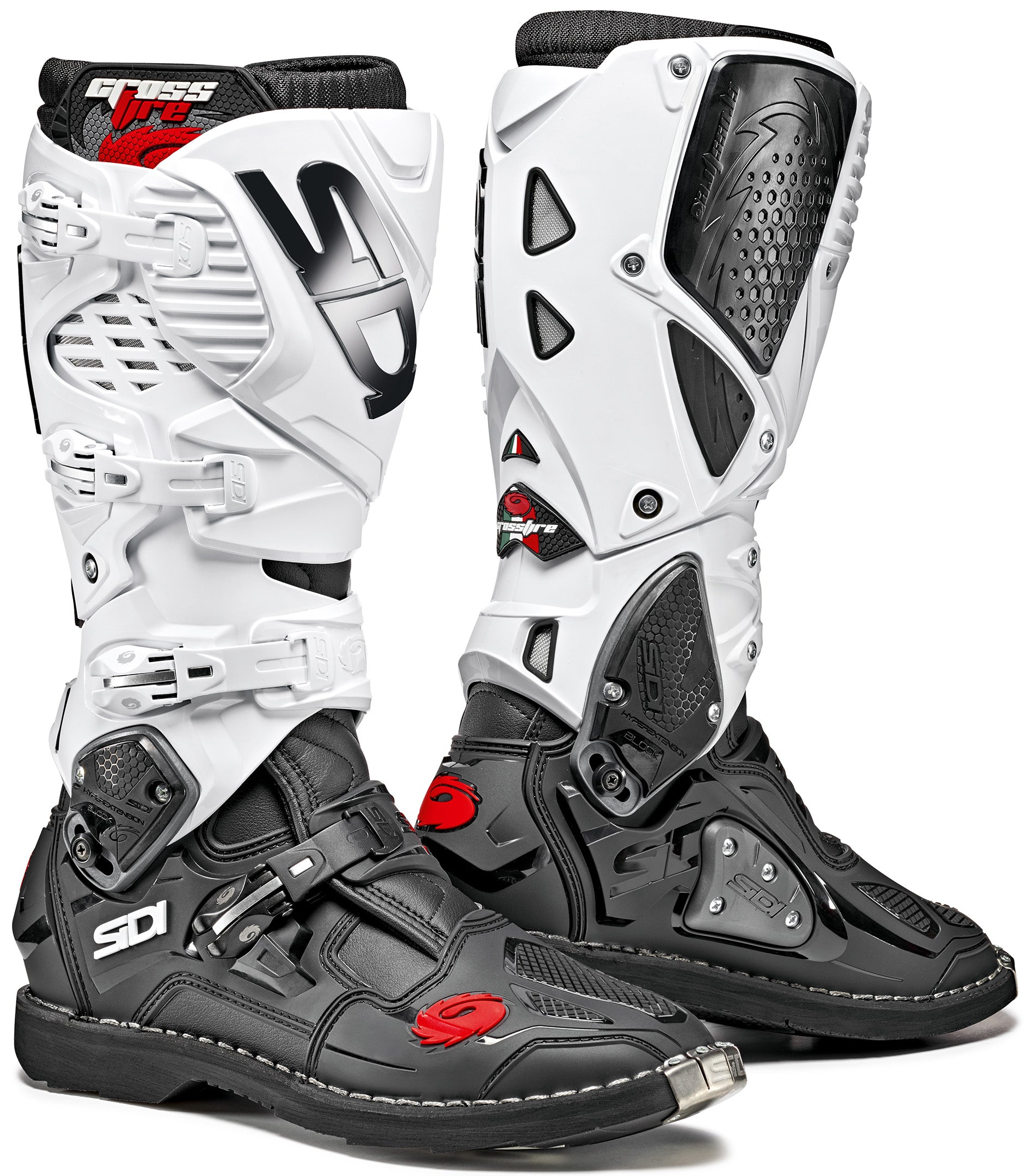 Sidi Crossfire 3 TA BT Black Offroad Motorcycle Boots Size 41