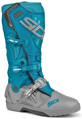 Sidi Crossair BT Grey Offroad Motorcycle Boots Size 39 - Model CROSSAIR BT GY/PETR