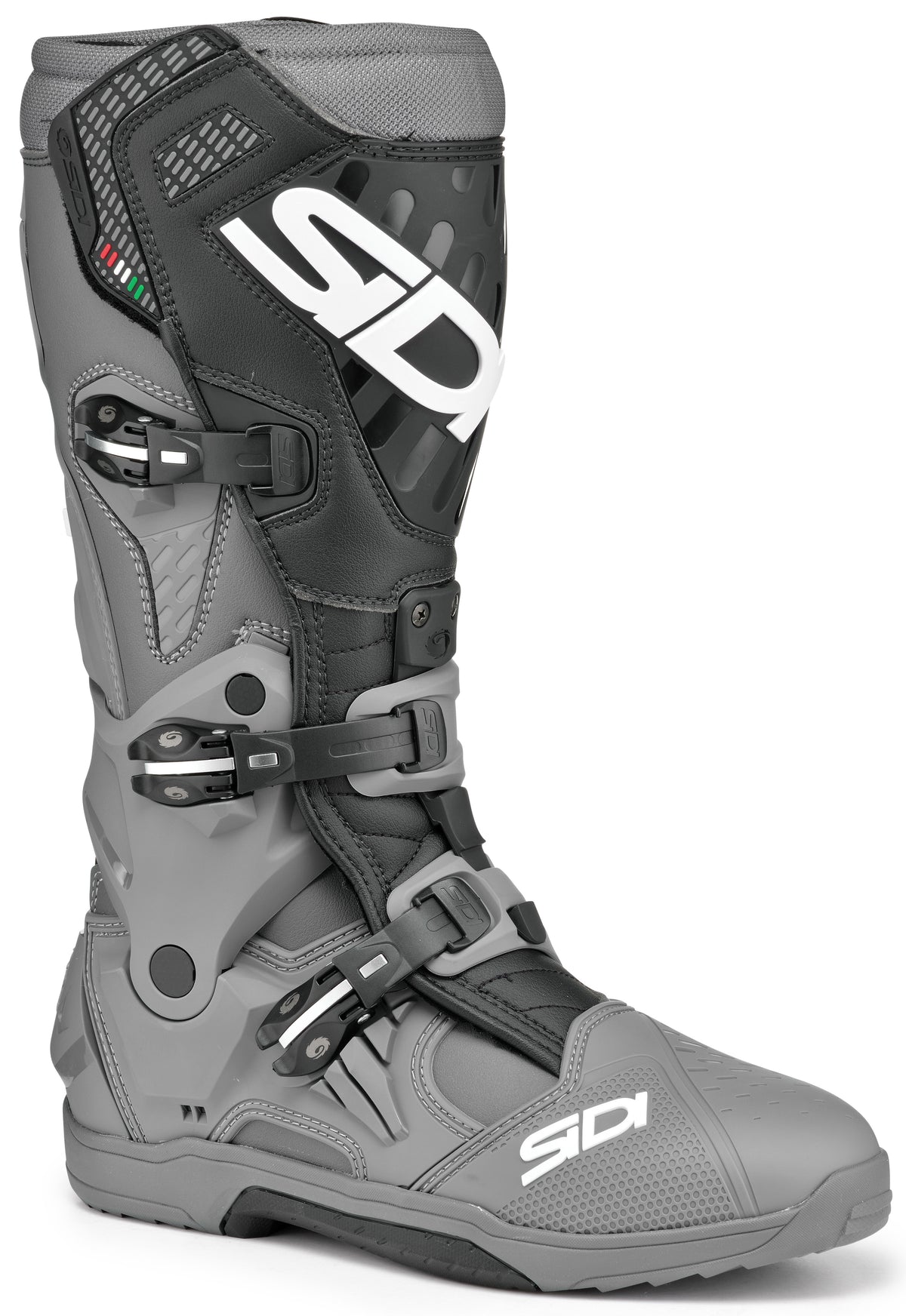 Sidi Crossair BT Grey/Black Offroad Motorcycle Boots – Size 39