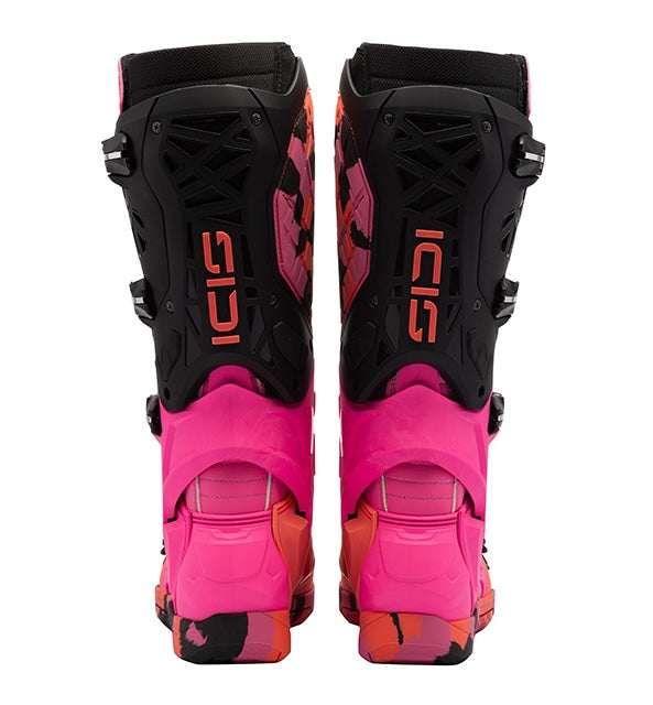 Sidi Crossair X BT Messy Coral Cycling Shoes – Size 46, Italian Design