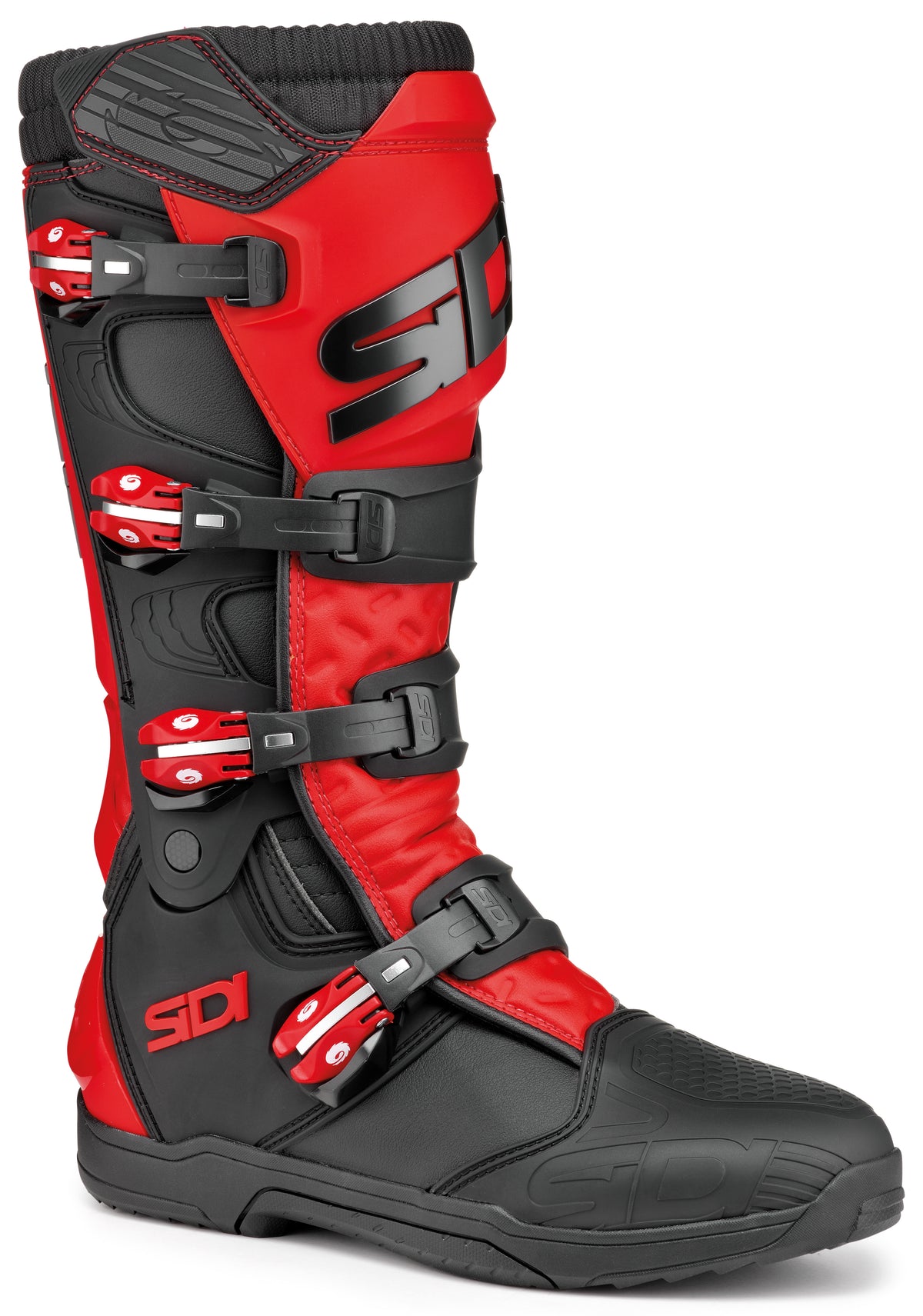Sidi X Power SC BT Offroad Motorcycle Boots - Size 39, Black and Red