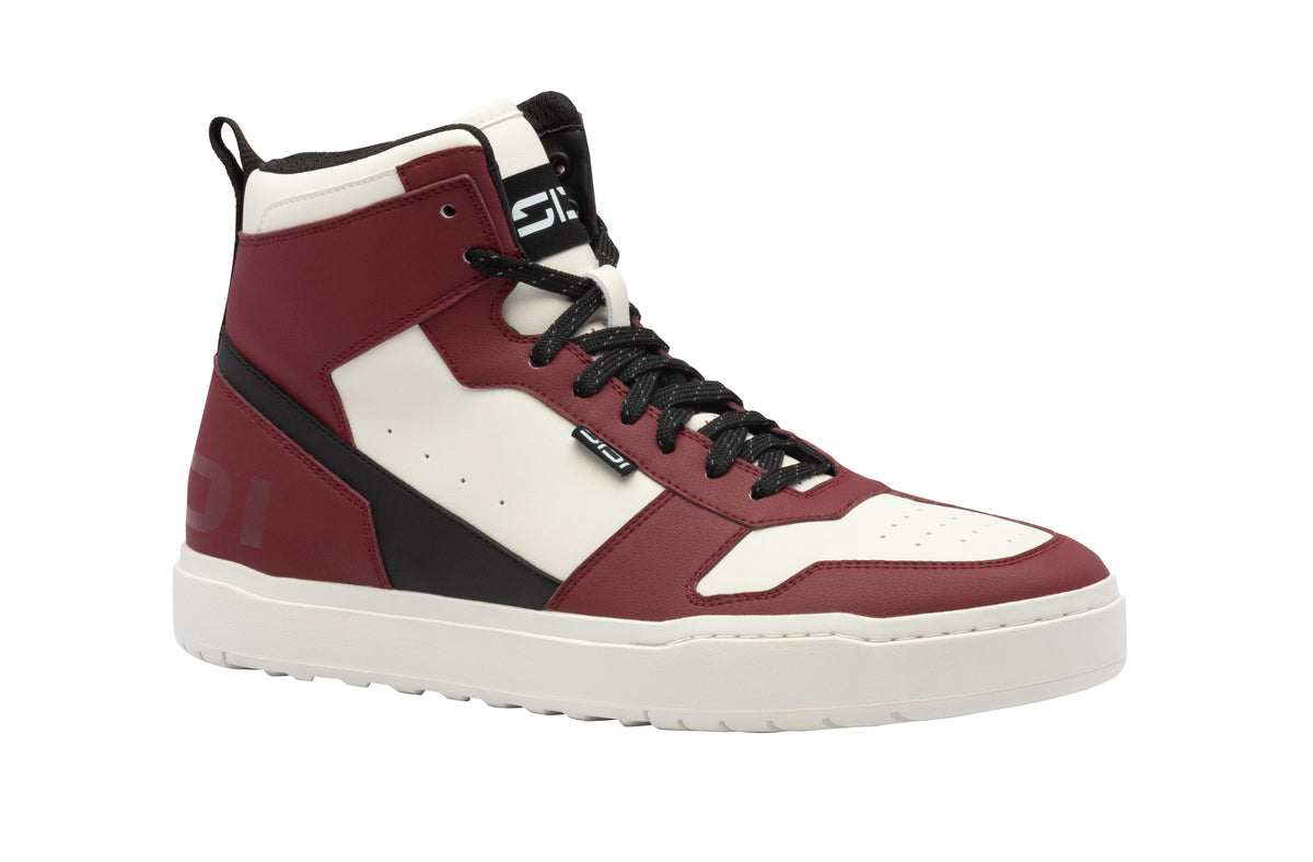 Sidi LYNX Boot Black Dark Red H Size 41 - Performance Motorcycle Footwear