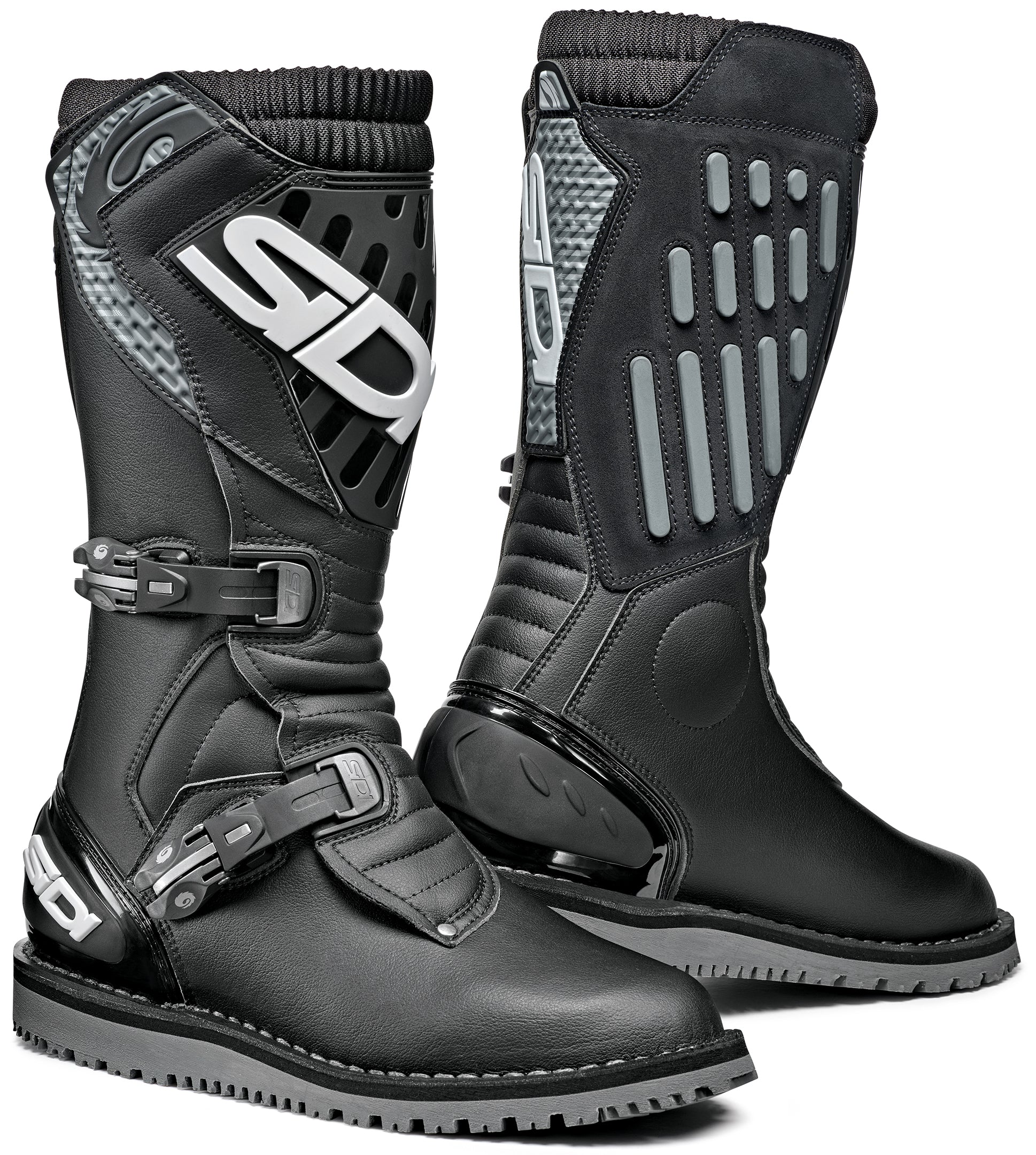 Sidi Trial Zero 2 BT Offroad Boots - Black, Size 43
