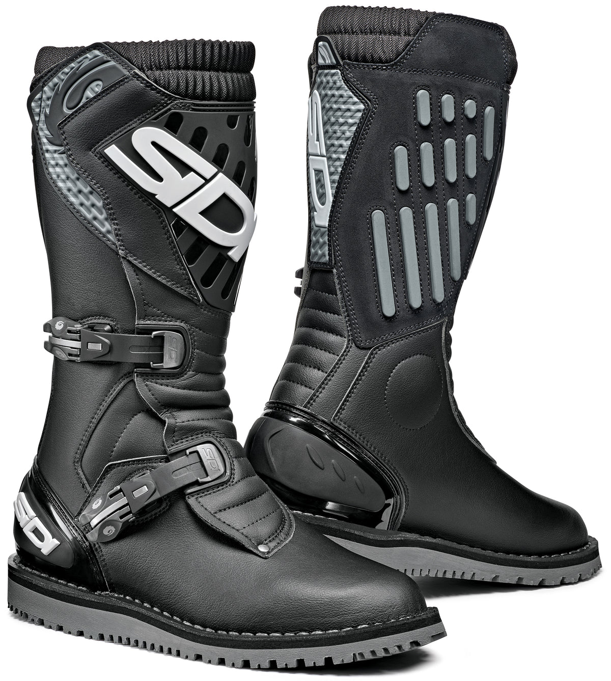Sidi Trial Zero 2 BT Offroad Boots - Black, Size 43