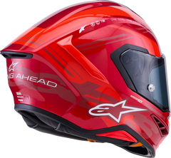 Alpinestars Supertech R7 Helmet - 22.06 A-Core - Gloss Red/White - XS