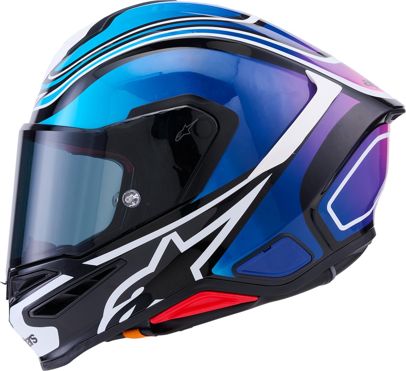 Alpinestars Supertech R7 Helmet Zeal XL – Lightweight Carbon Composite Racing Helmet with Advanced Aerodynamics and Enhanced Impact Protection