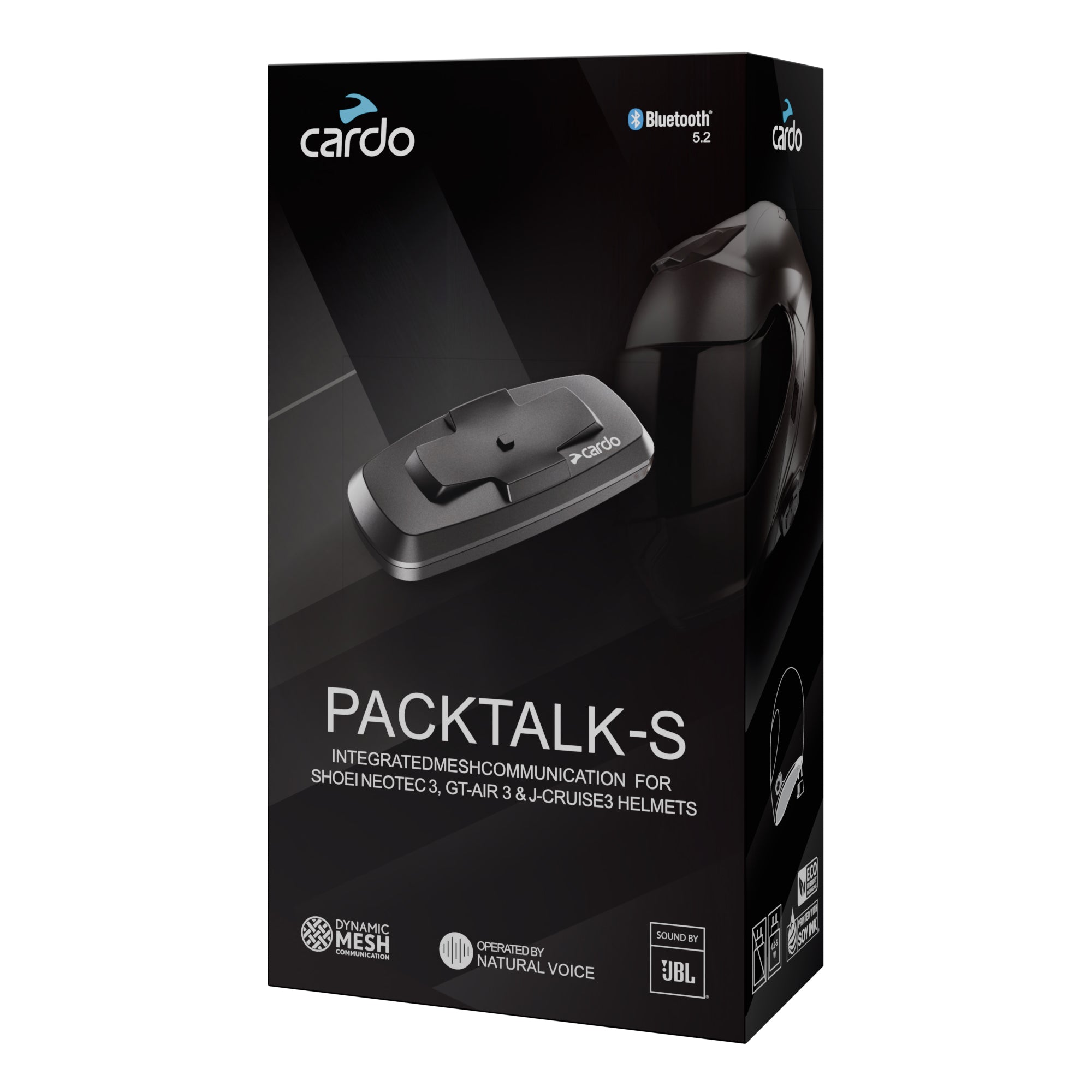 CARDO PACKTALK-S SHOEI