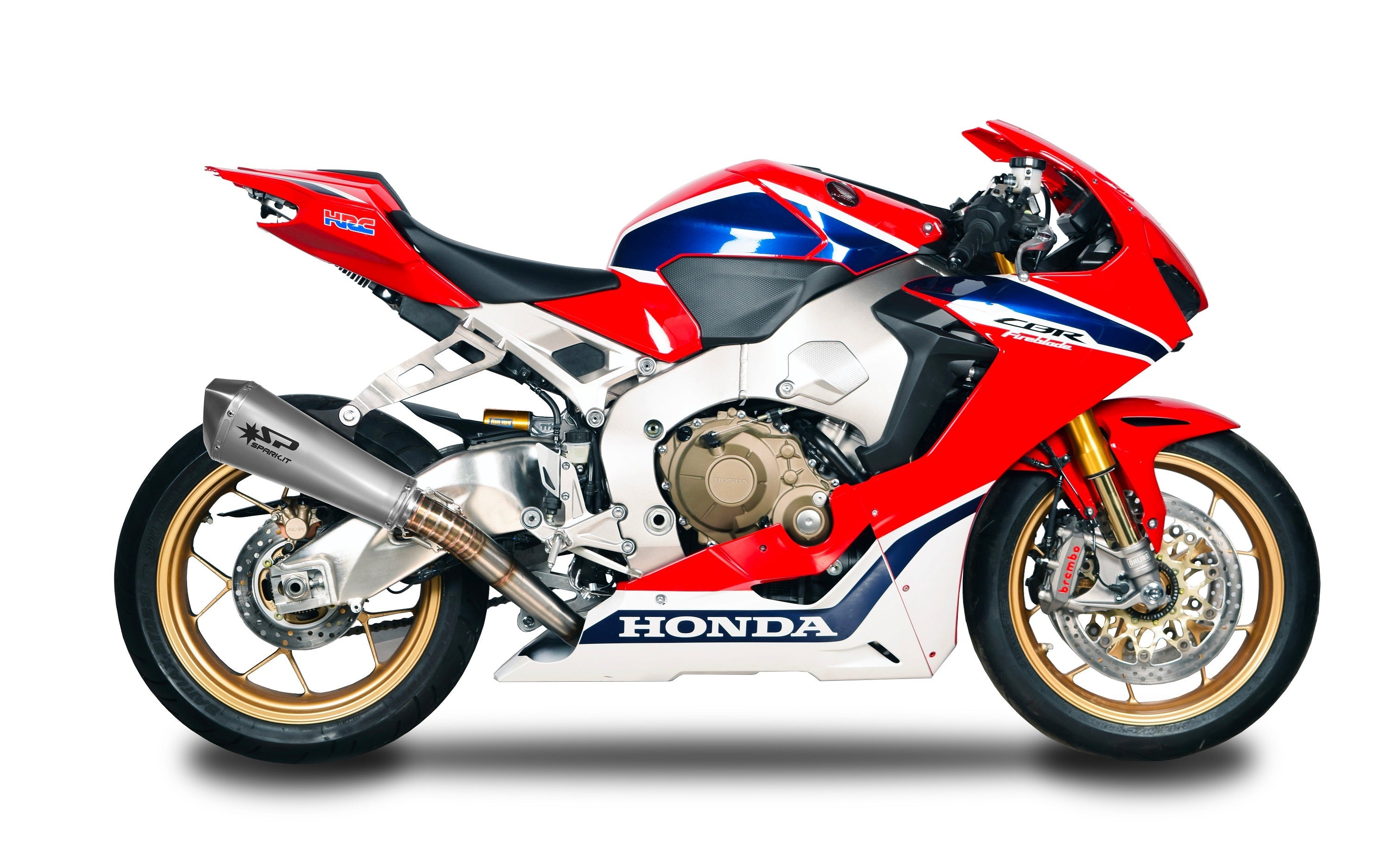 SPARK 2008+ HONDA CBR1000RR "KONIX" TITANIUM FULL EXHAUST SYSTEM