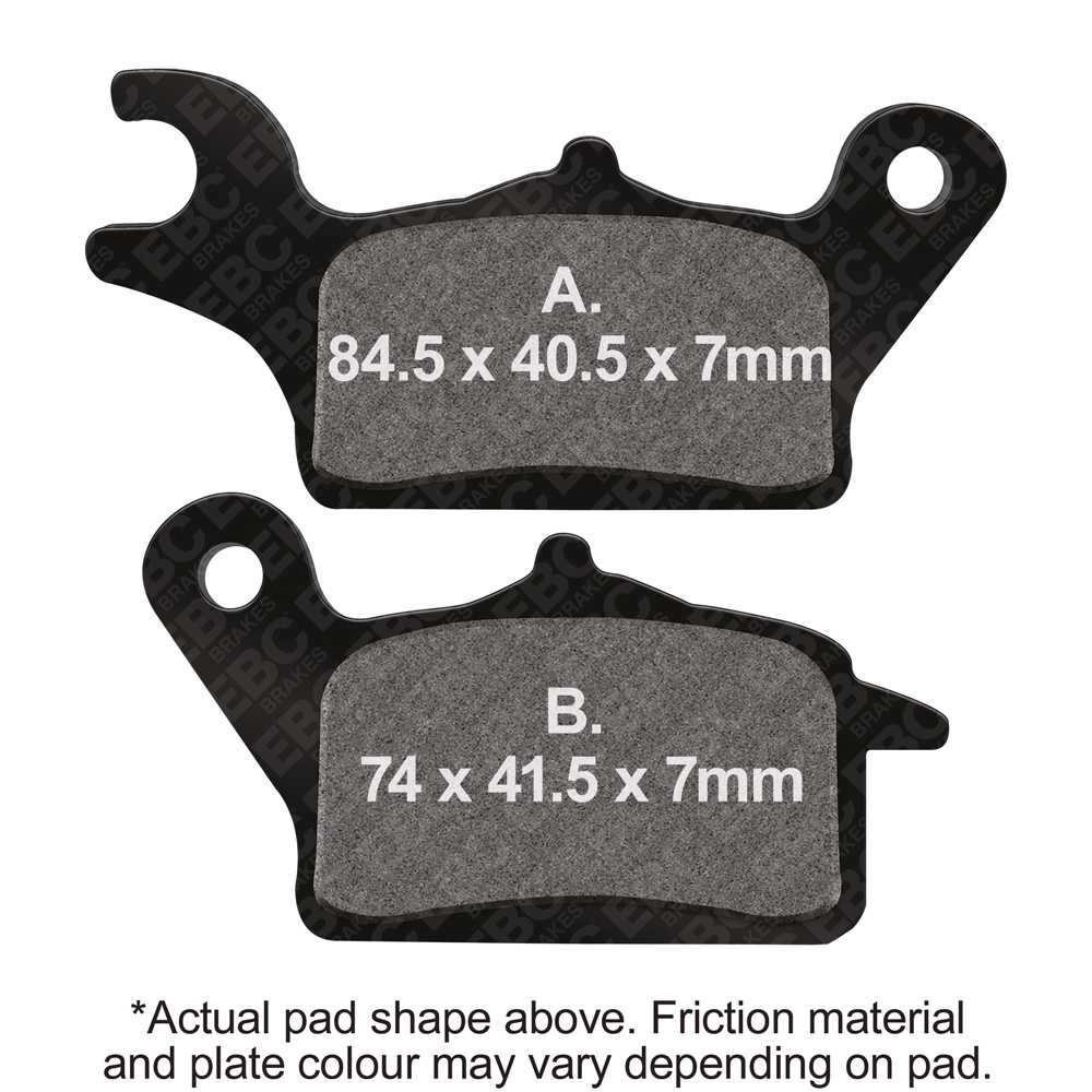 EBC Brake Pads SFA708 Organic