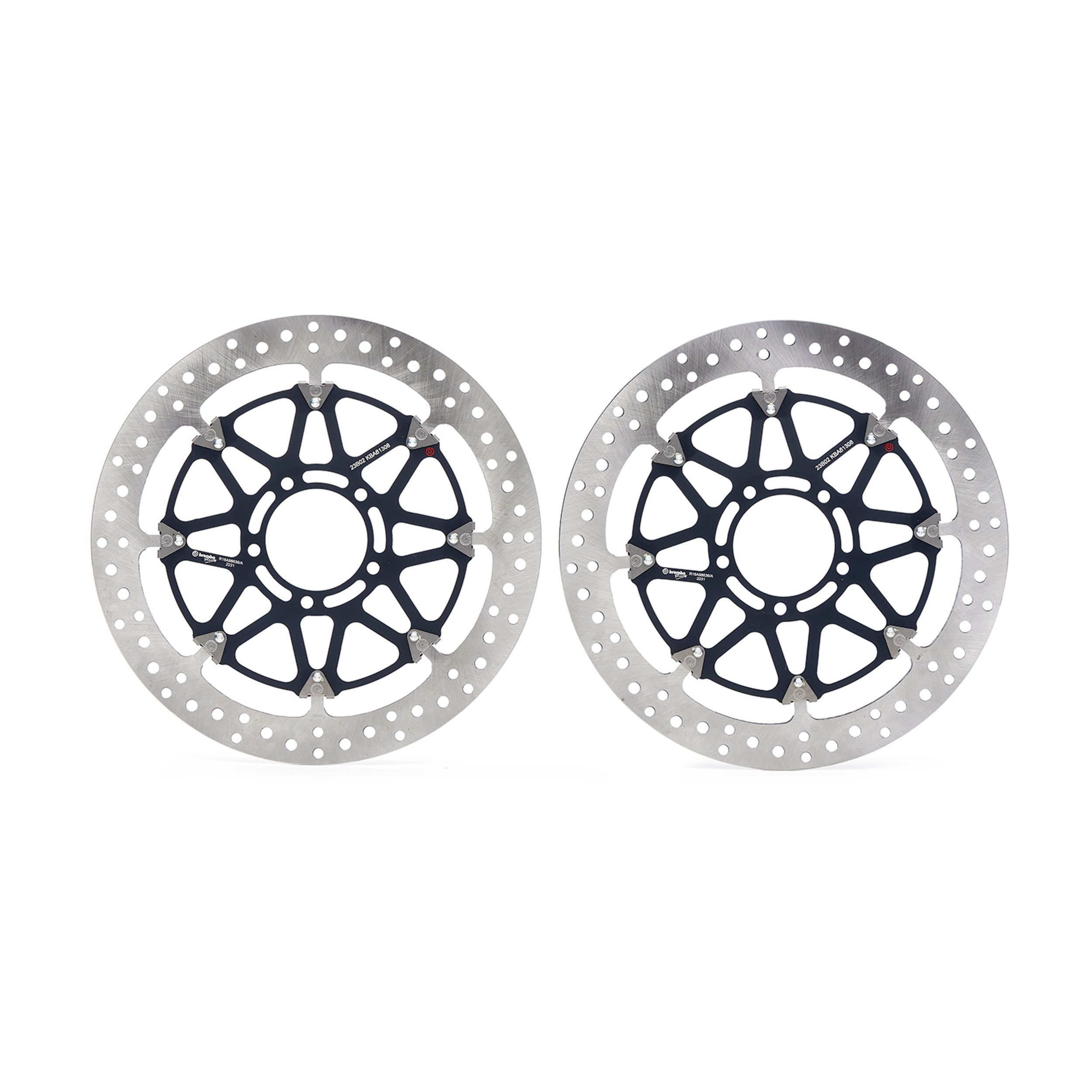 Brembo 208A98536 Front T-Drive Floating Brake Rotor for Ducati