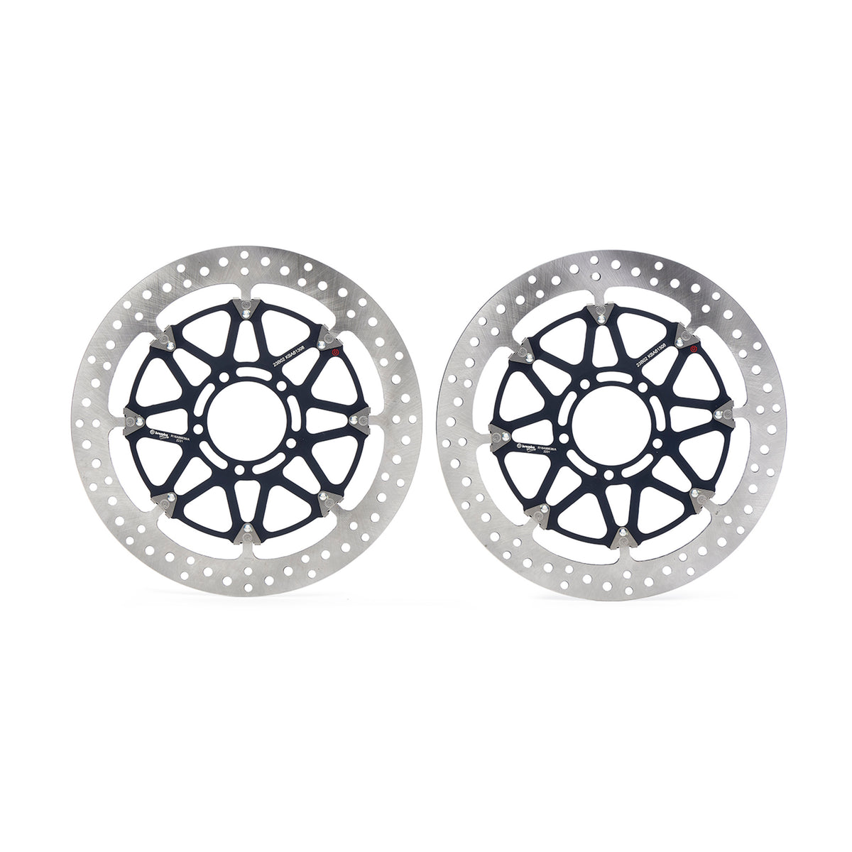 Brembo 208A98536 Front T-Drive Floating Brake Rotor for Ducati