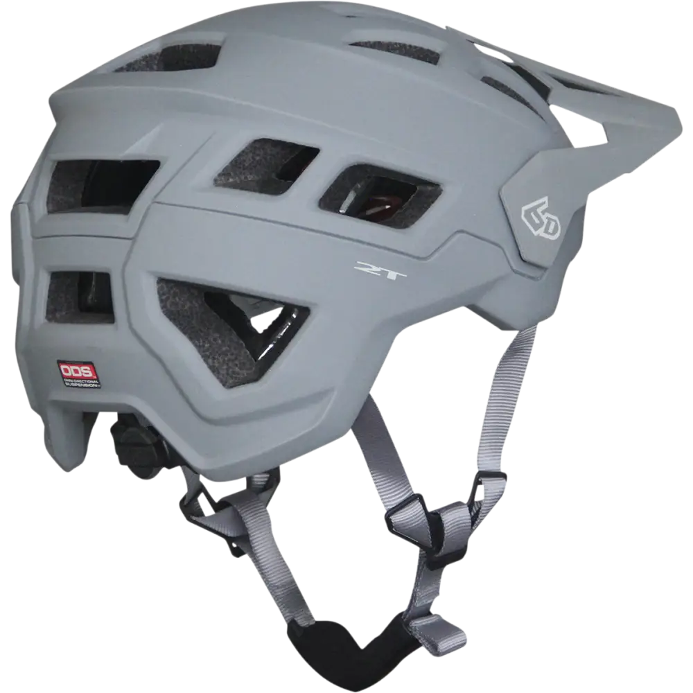 6D HELMETS ATB-2T Helmet - Ascent - Gray Matte - XS/S 23-0084