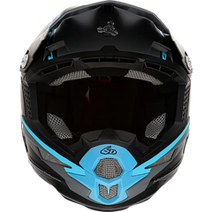 6D HELMETS ATR-1 Helmet - Stealth - Cyan - Medium 10-4626
