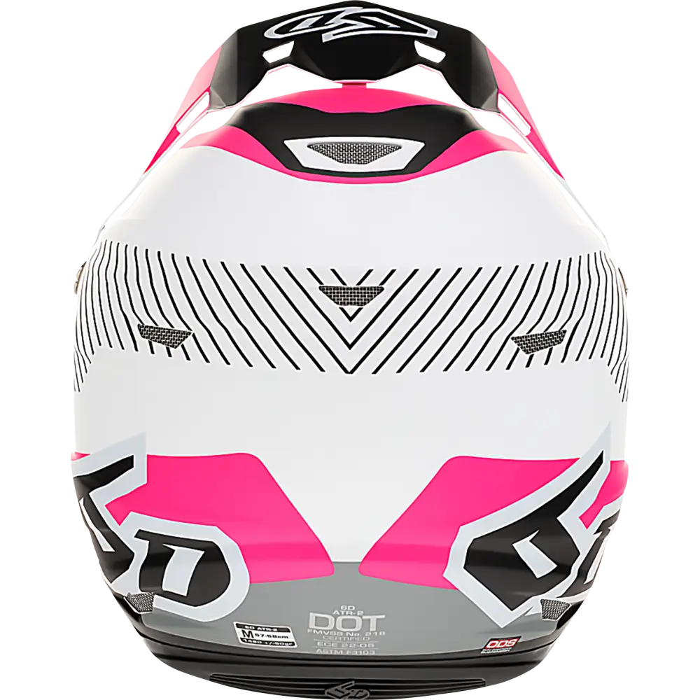 6D HELMETS ATR-2 Helmet - Fusion - Neon Pink - Large 12-2947