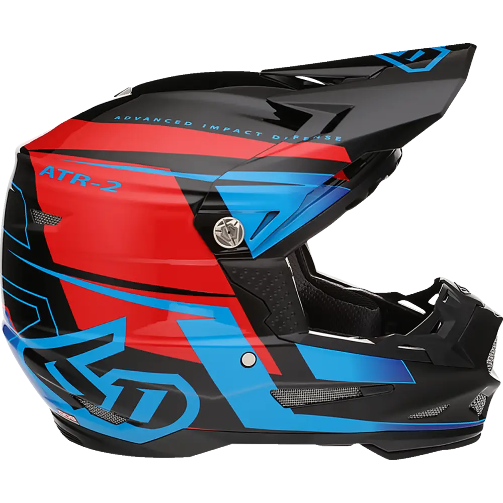 6D HELMETS ATR-2 Helmet - Mach - Blue/Red/Black - Large 12-3317