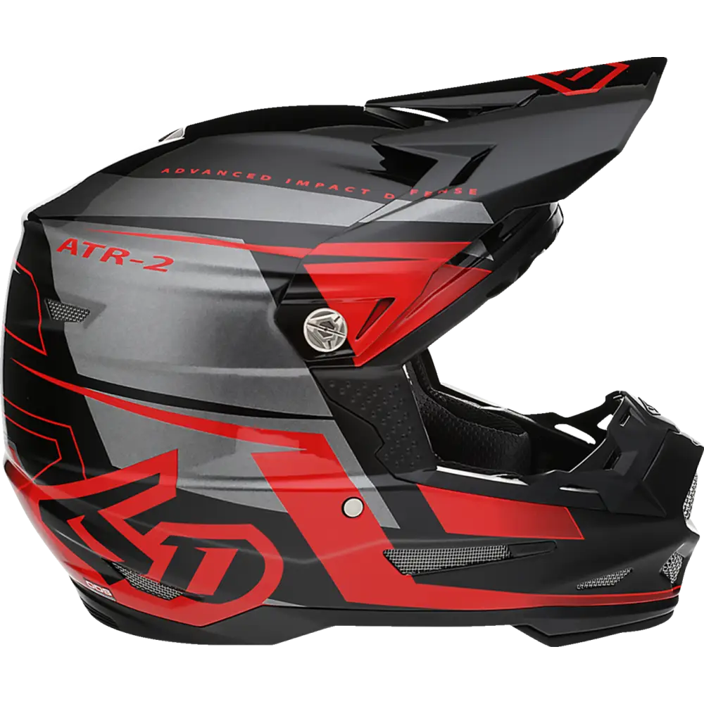 6D HELMETS ATR-2 Helmet - Mach - Red/Gray/Black - 2XL 12-3329