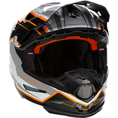 6D HELMETS ATR-2 Helmet - Phase - White/Orange - 2XL 12-2829