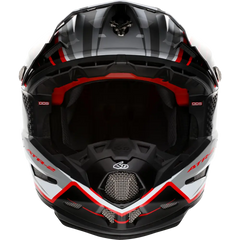 6D HELMETS ATR-2 Helmet - Phase - White/Red - Large 12-2837
