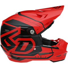 6D HELMETS ATR-2 Helmet - Torque - Red - Small 12-3225