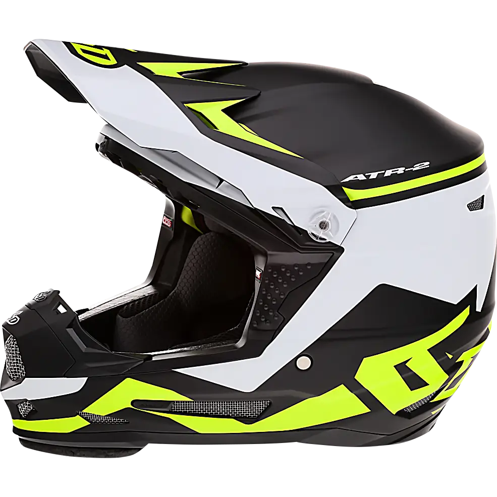 6D HELMETS ATR-2Y Helmet - Drive - Neon Yellow - Large 11-6322