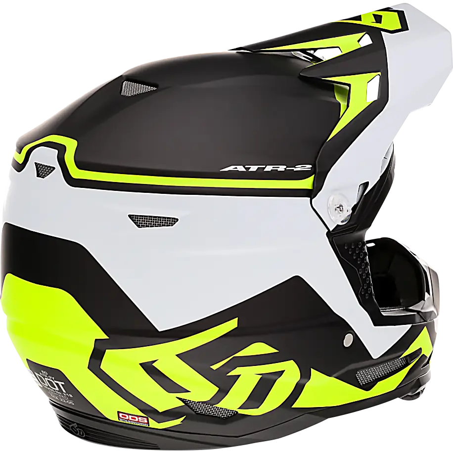 6D HELMETS ATR-2Y Helmet - Drive - Neon Yellow - Large 11-6322
