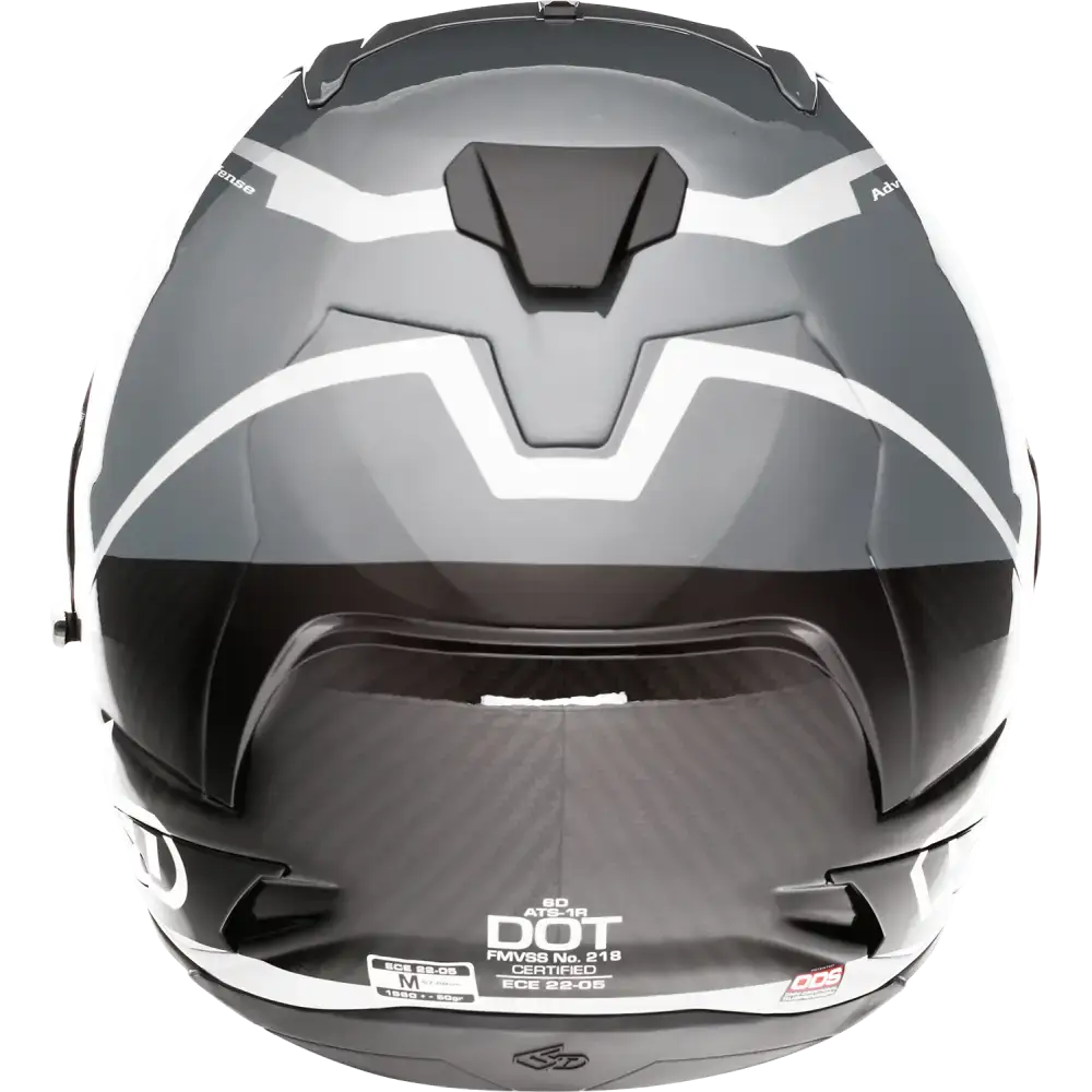 6D HELMETS ATS-1R Helmet - Alpha - Silver - Small 30-0585