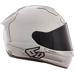 6D HELMETS ATS-1R Helmet - Gloss Silver - Large 30-0997